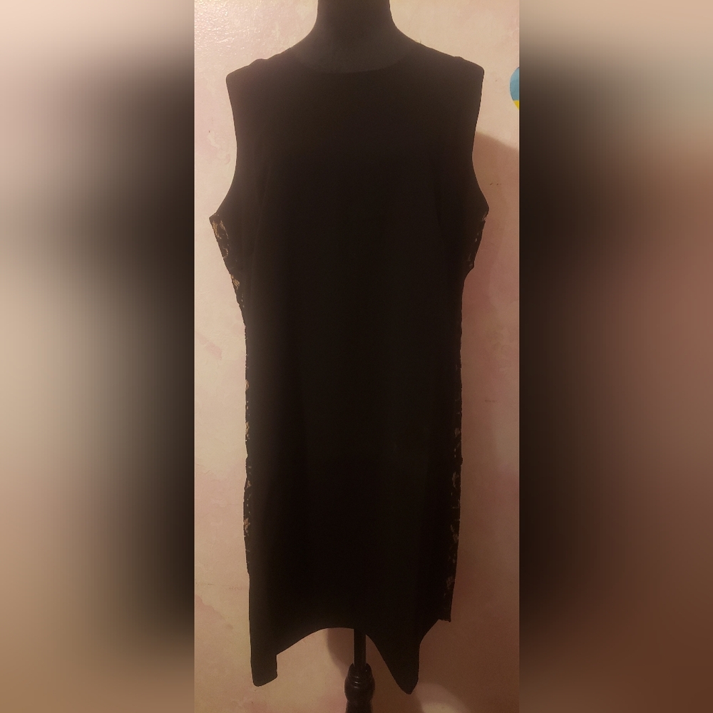 BCBGMaxAzria Black Lace Dress